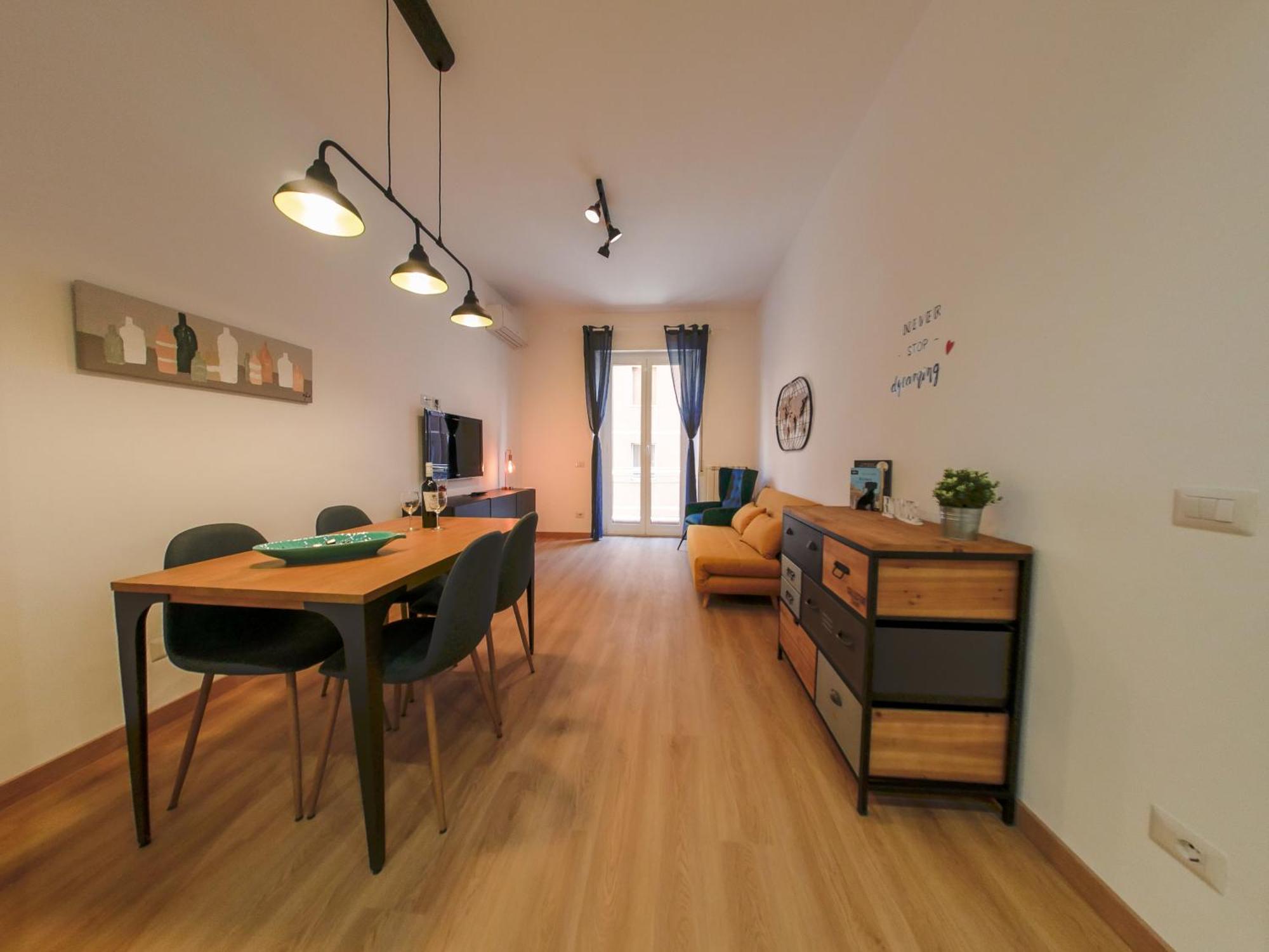 Chic Modern 2-Bedroom Near Metro Rome Exterior photo